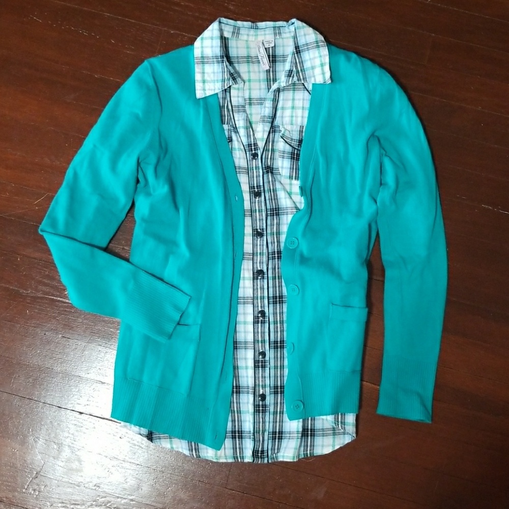 Cardigan w/FREE Shirt